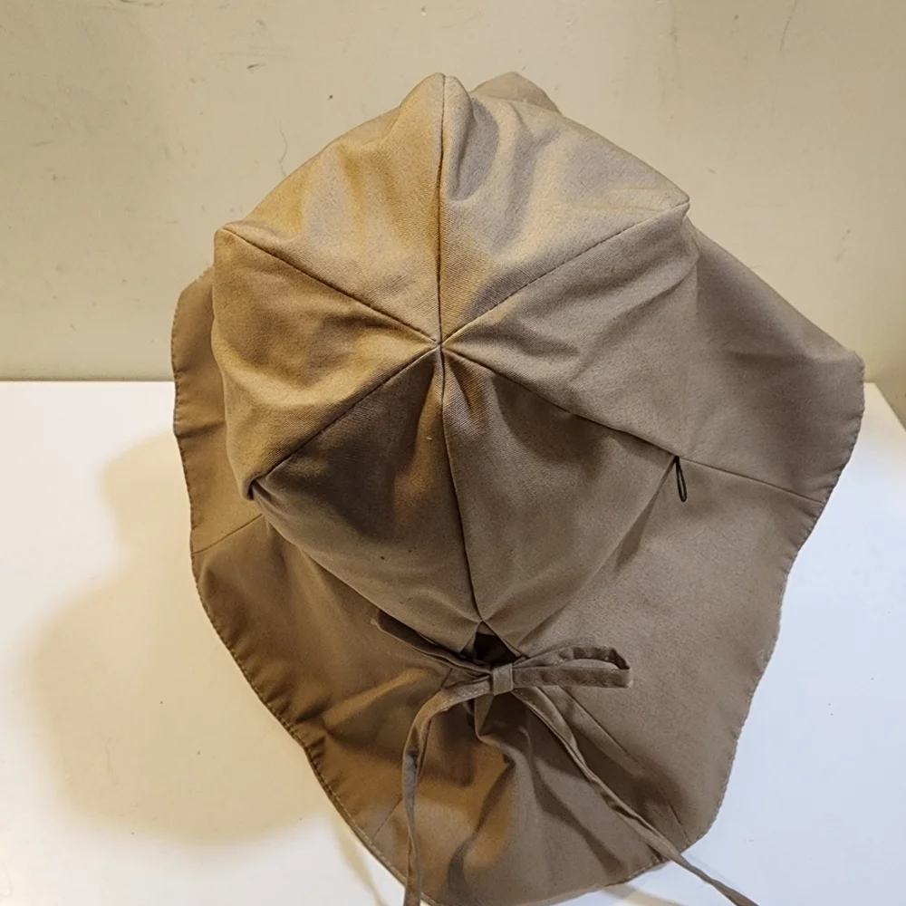 TOTES Fabric Tan Bucket Hat 57cm